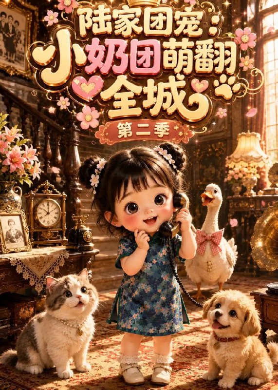 陆家团宠小奶团萌翻全城第二季&陆家团宠小奶团萌翻全城第二季（97集）AI短剧