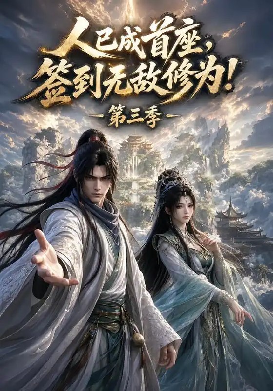 人已成首座，签到无敌修为！第三季&人已成首座签到无敌修为第三季（135集）AI短剧