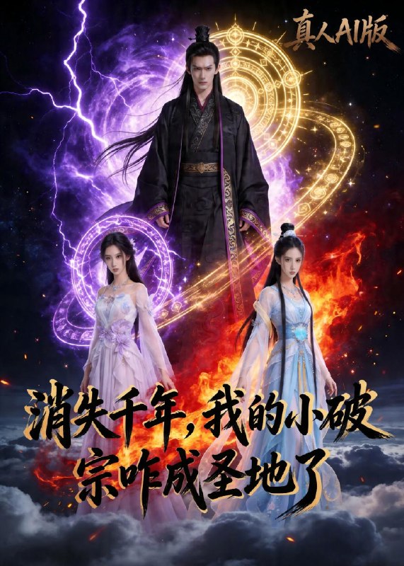 消失千年我的小破宗咋成圣地了真人AI版 (66集) Ai短剧 | 短剧