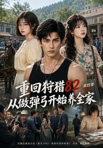 重回狩猎82从做弹弓开始养全家第四季（110集）AI短剧