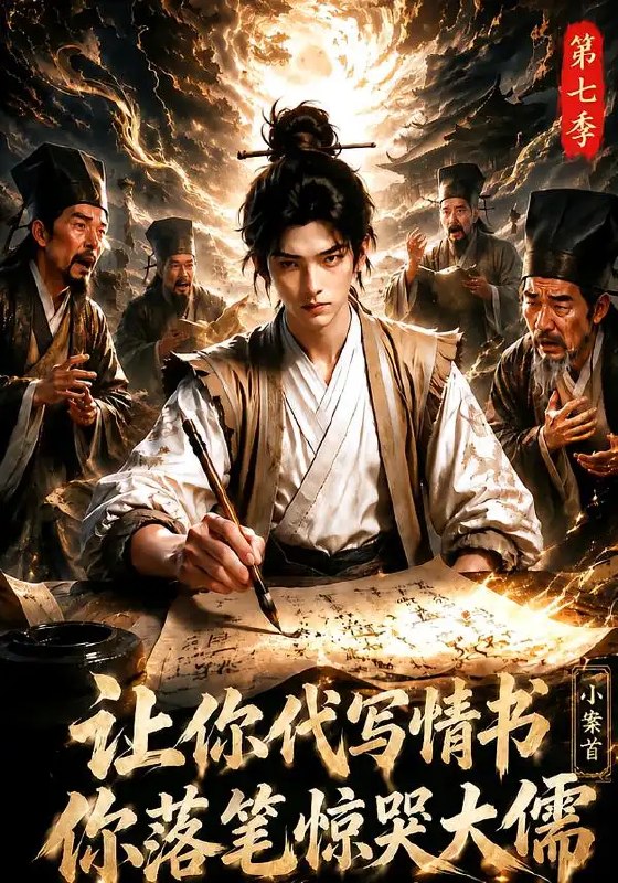 让你代写情书,小案首你落笔惊哭大儒第七季&让你代写情书小案首你落笔惊哭大儒第七季(125集)AI短剧