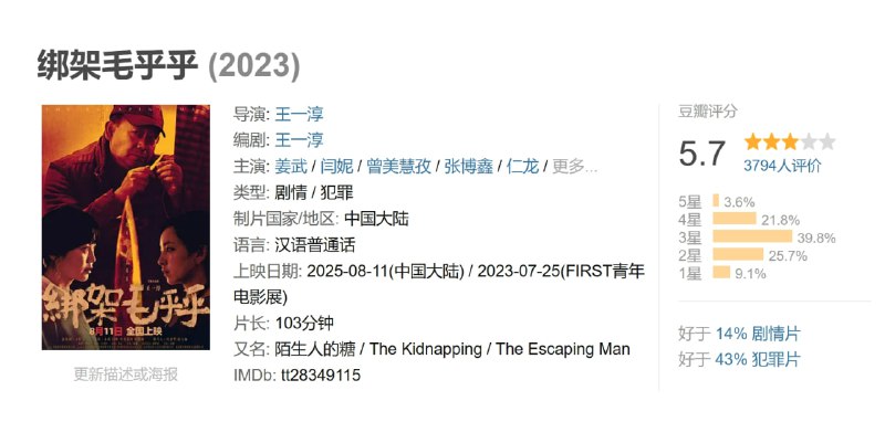 绑架毛乎乎 (2023)