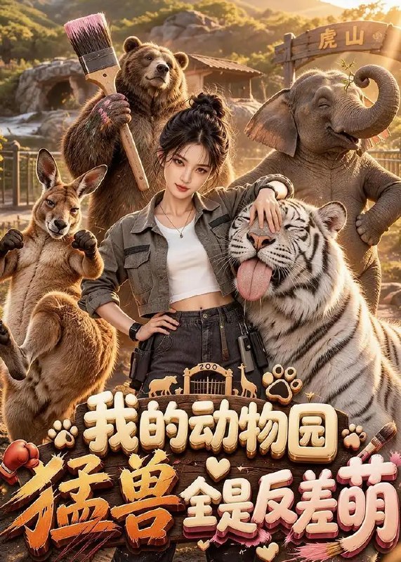 我的动物园，猛兽全是反差萌&我的动物园猛兽全是反差萌（112集）AI短剧