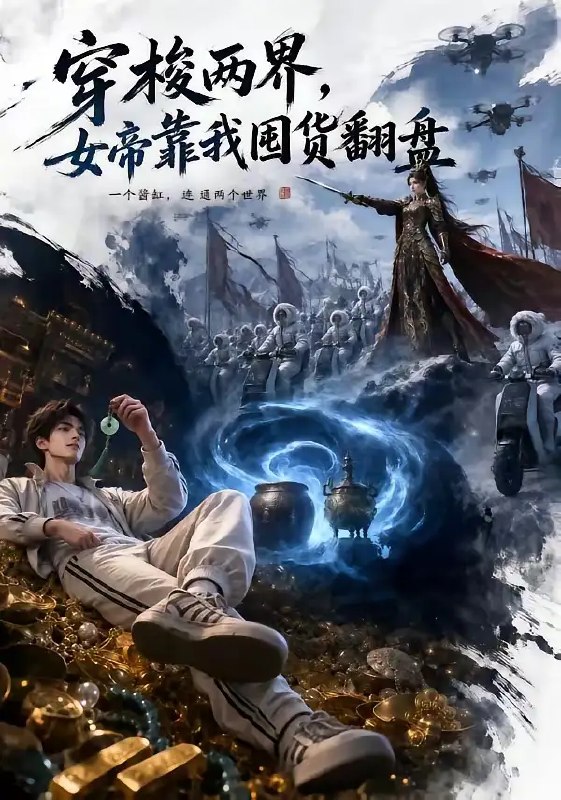 穿梭两界，女帝靠我囤货翻盘&穿梭两界女帝靠我囤货翻盘（30集）AI短剧