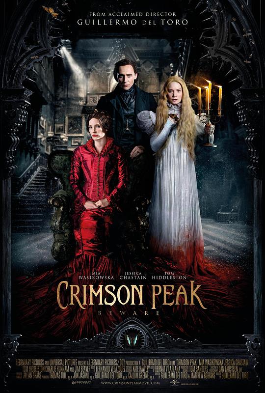 猩红山峰 Crimson Peak (2015) 4K/2160p 原盘Remux 中文字幕 【65.13GB】已刮削