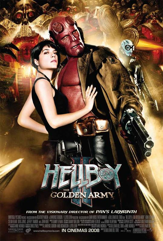 地狱男爵2黄金军团 Hellboy 2: The Golden Army (2008) 4K/2160p 原盘Remux 中文字幕 【54.71GB】已刮削