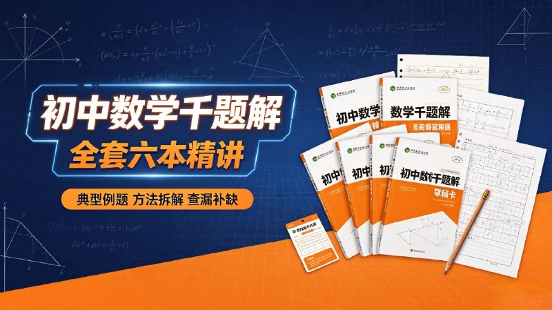 初中数学千题解全套六本