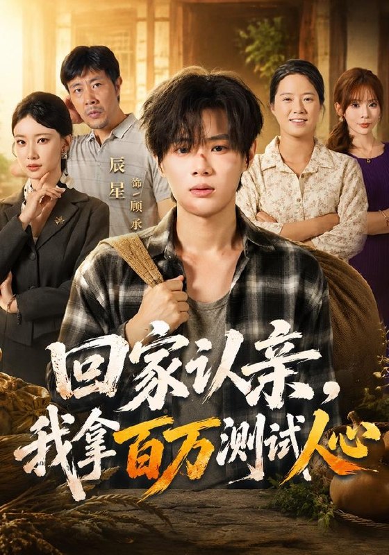 回家认亲，我拿百万测试人心（81集）辰星＆尹晨攒|短剧