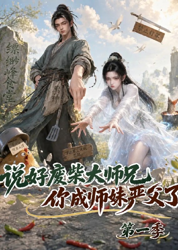 说好废柴大师兄，你成师妹严父了第一季&说好废柴大师兄你成师妹严父了第一季（10集）AI短剧