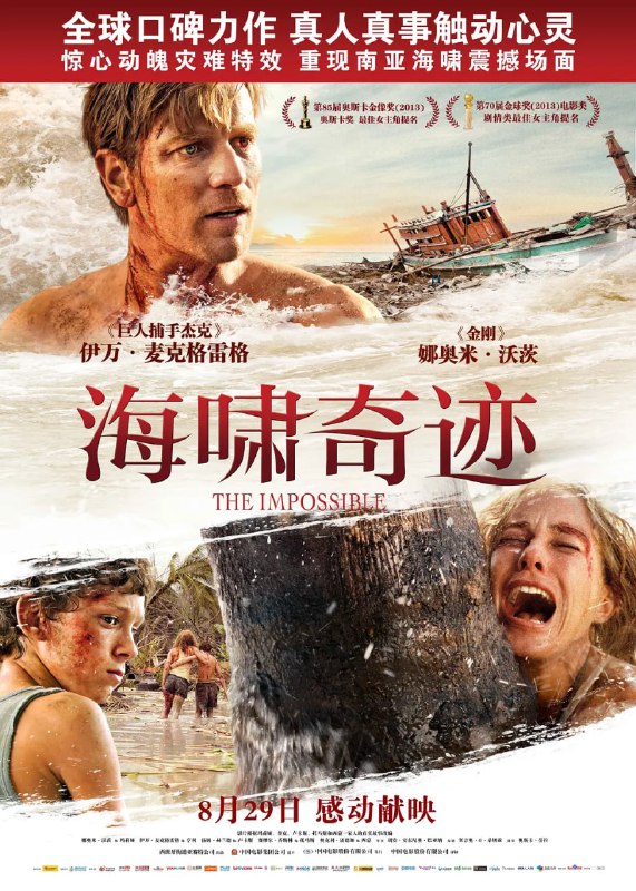 海啸奇迹 Lo imposible (2012)