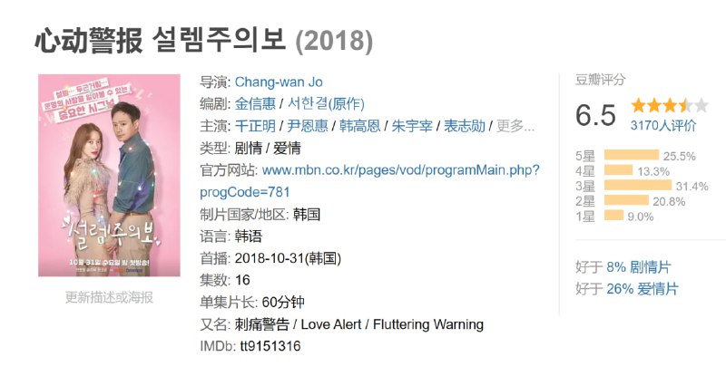 心动警报 설렘주의보 (2018)