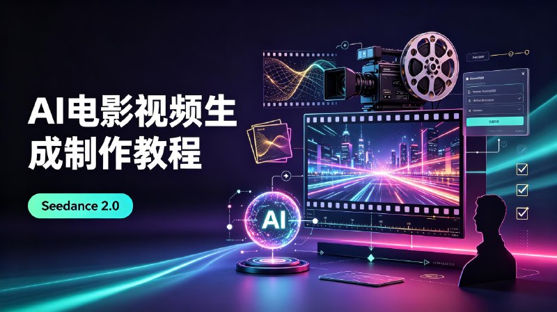 字节跳动的Seedance 2.0 AI电影视频生成制作教程