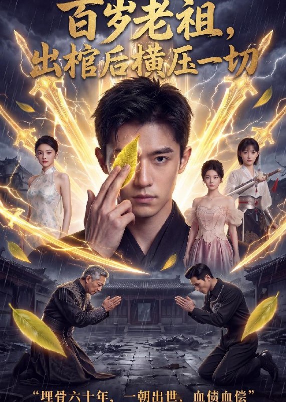 百岁老祖出棺后横压一切 (56集) Ai短剧 | 短剧