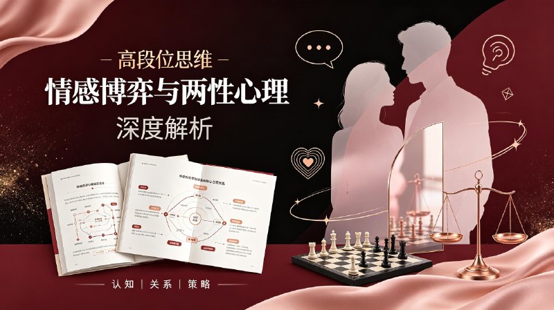 《高段位捞女思维》情感博弈与两性心理深度解析