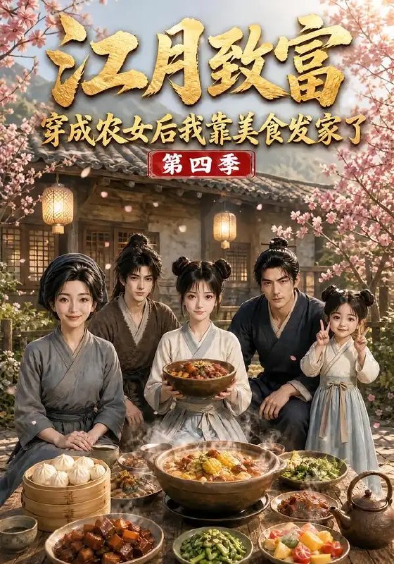 江月致富穿成农女后我靠美食发家了第四季&江月致富穿成农女后我靠美食发家了第四季（103集）AI短剧