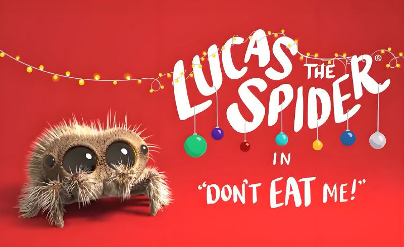 幼儿英语启蒙动画《小蜘蛛卢卡斯 Lucas the Spider (中英字幕) 》