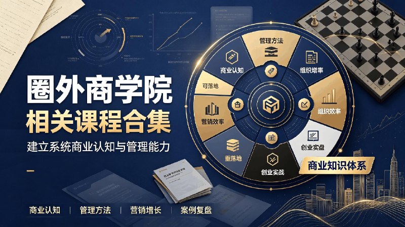 圈外商学院相关课程合集