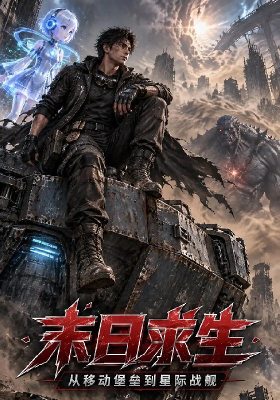 末日求生从移动堡垒到星际战舰&末日求生从移动堡垒到星际战舰(130集)AI短剧