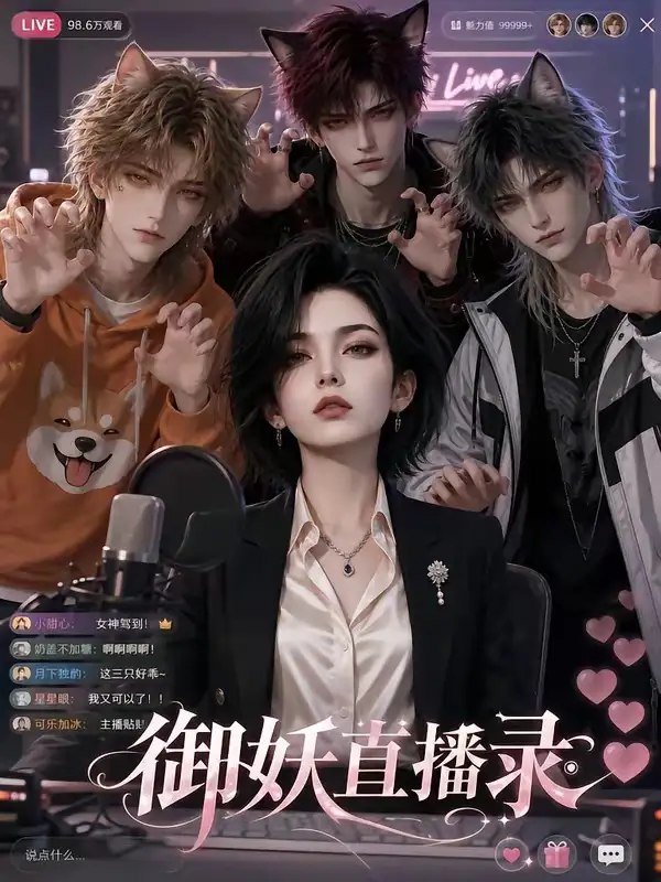 御妖直播录（120集） AI短剧