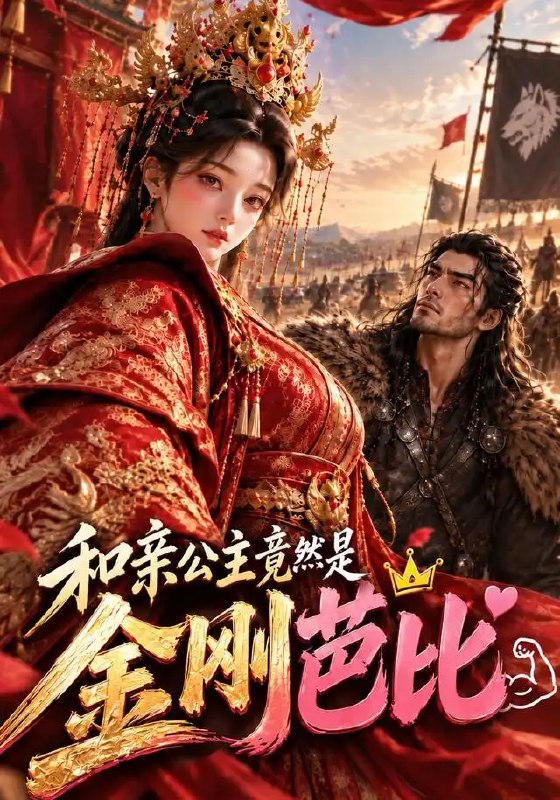 和亲公主竟然是金刚芭比（80集） AI短剧