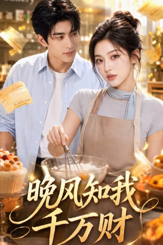 晚风知我千万财（73集） AI短剧