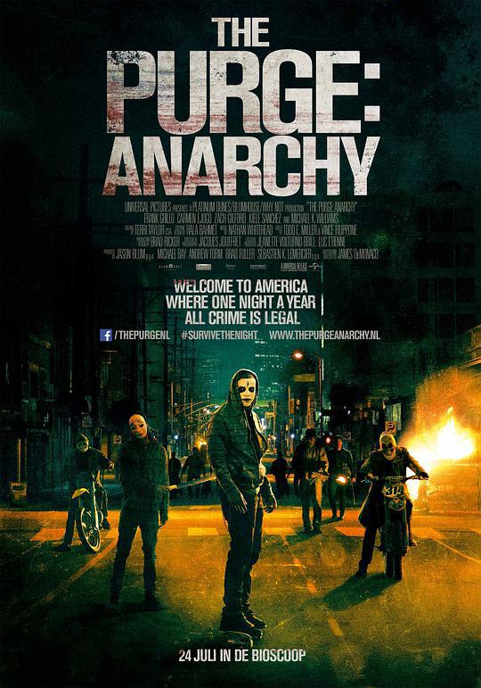 人类清除计划2无政府状态 The Purge: Anarchy (2014) 4K/2160p 原盘Remux 中文字幕 【51.73GB】已刮削