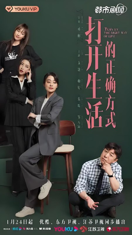 打开生活的正确方式 (40集) 黄渤&梅婷&朱珠&田雨 | 国产剧