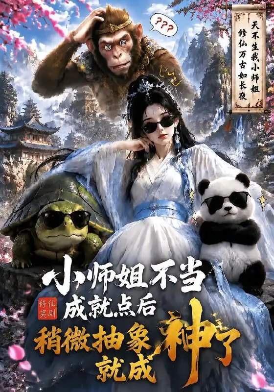 小师姐不当成就点后稍微抽象就成神了（248集）AI短剧