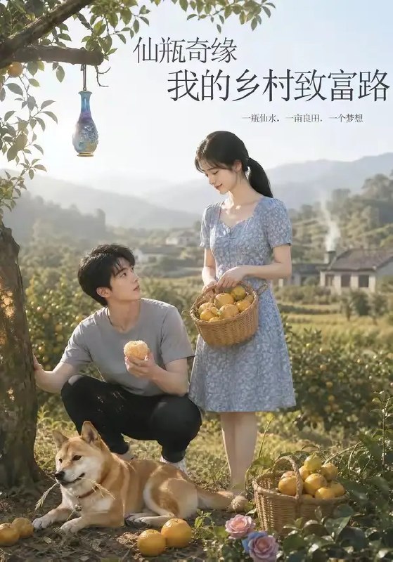 仙瓶奇缘我的乡村致富路&仙瓶奇缘我的乡村致富路（121集） AI短剧