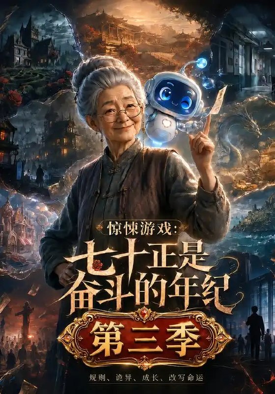 惊悚游戏七十正是奋斗的年纪第三季&惊悚游戏七十正是奋斗的年纪第三季（135集）AI短剧