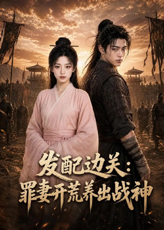 发配边关罪妻开荒养出战神&发配边关罪妻开荒养出战神（108集） AI短剧