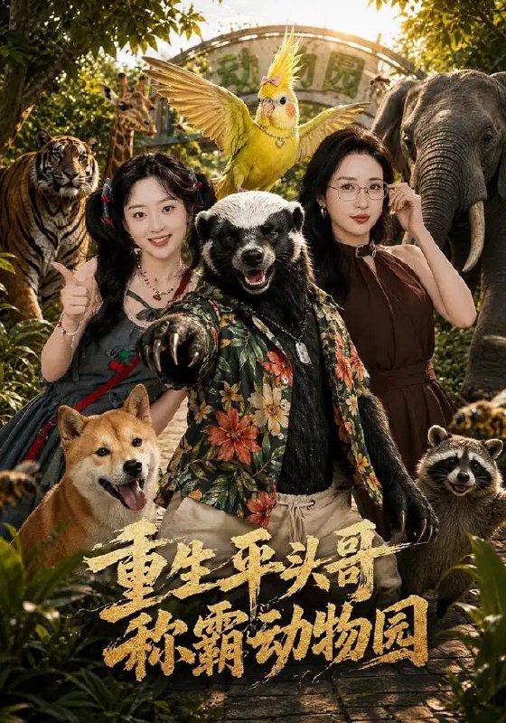 重生平头哥,称霸动物园&重生平头哥称霸动物园(59集)祎一&张环
