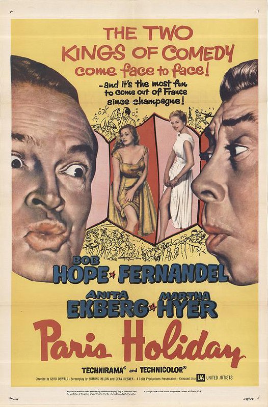 巴黎脱险 Paris Holiday (1958) 1080p 原盘Remux 【20.06GB】已刮削