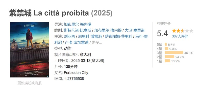 紫禁城 La città proibita (2025)