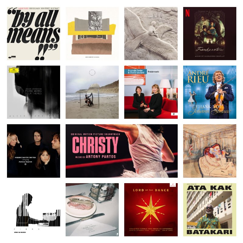 【无损FLAC格式】2025年11月7日发行的301张新专辑