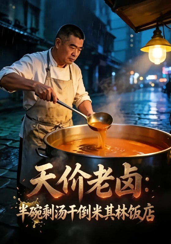 天价老卤半碗剩汤干倒米其林饭店（34 集）