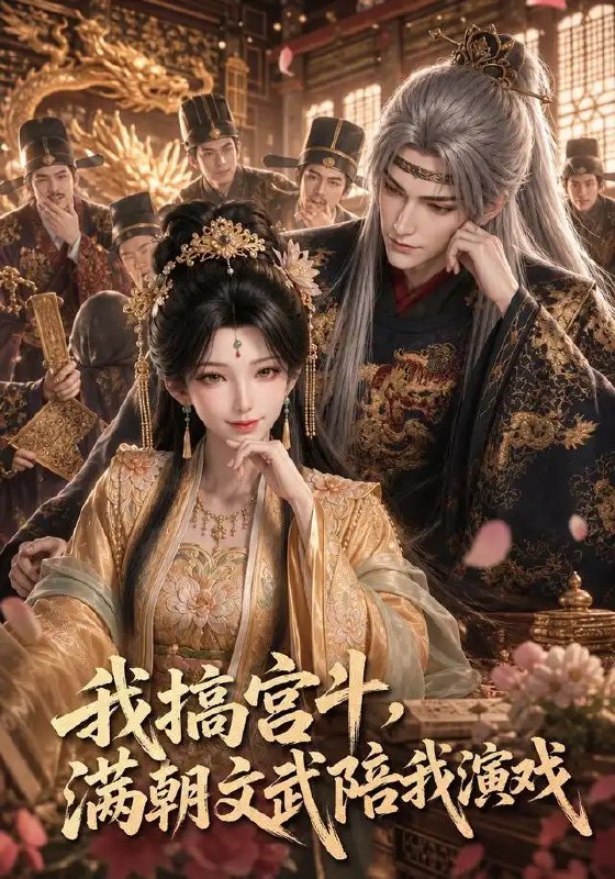 我搞宫斗,满朝文武陪我演戏&我搞宫斗满朝文武陪我演戏(50集)AI短剧
