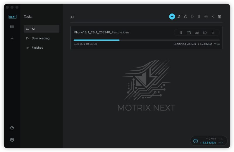 Motrix Next 全能下载工具 v3.8.4