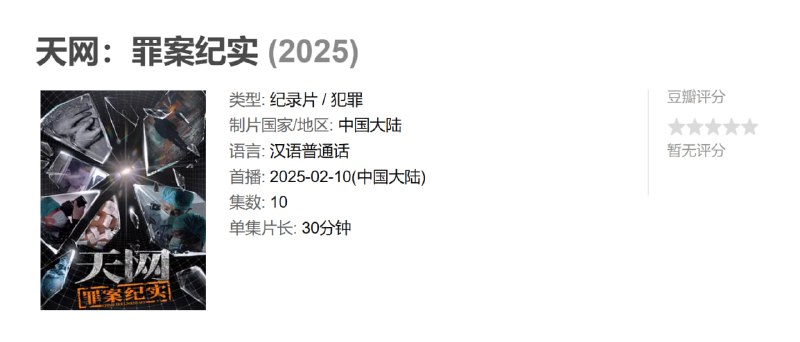 天网罪案纪实 (2025)