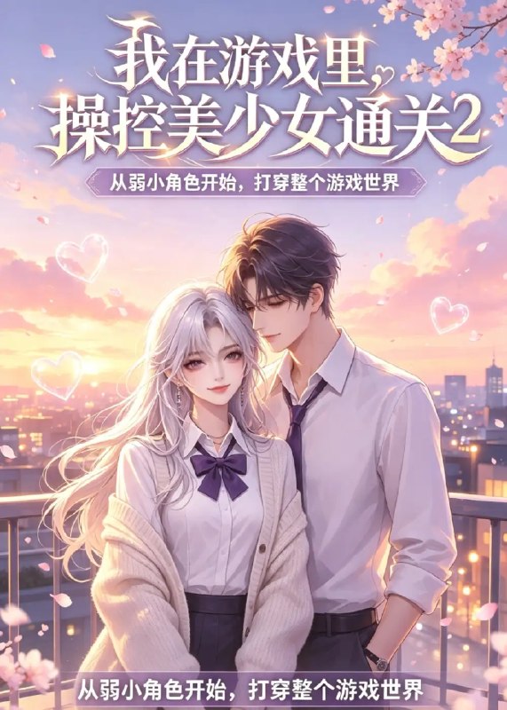我在游戏里操控美少女通关2(39集)AI短剧
