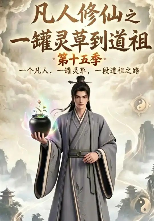 凡人修仙之一罐灵草到道祖第十五季（100集）AI短剧