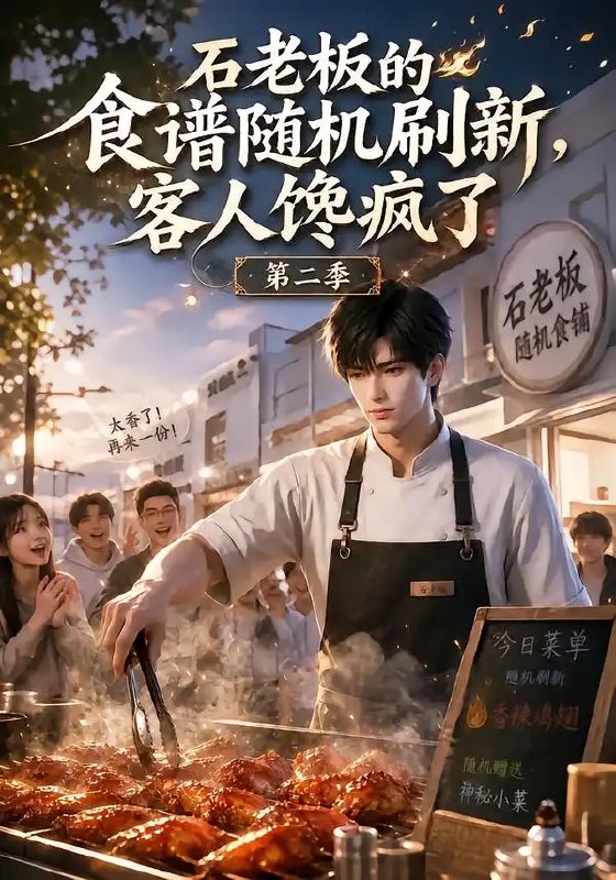 石老板的食谱随机刷新，客人馋疯了第二季&石老板的食谱随机刷新客人馋疯了第二季（202集）AI短剧
