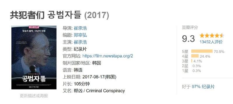 共犯者们 공범자들 (2017)