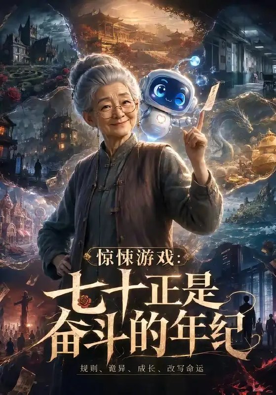 惊悚游戏七十正是奋斗的年纪&惊悚游戏七十正是奋斗的年纪(317集) AI短剧