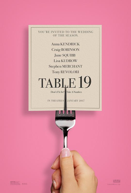 婚宴桌牌19号 Table 19 (2017) 1080p 原盘Remux 中文字幕 【22.44GB】已刮削