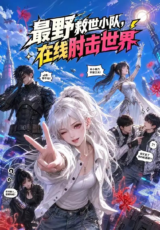 最野救世小队,在线肘击世界&最野救世小队在线肘击世界(167集)AI短剧