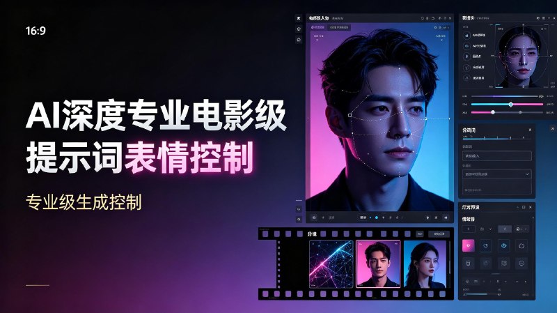 AI深度专业电影级提示词表情控制