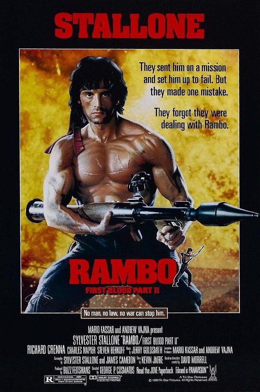 第一滴血2 Rambo: First Blood Part II (1985) 4K/2160p 原盘Remux 中文字幕 【53.39GB】已刮削