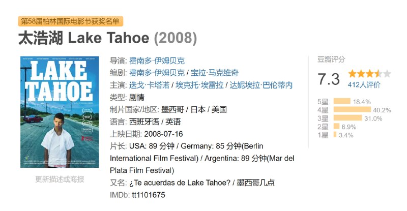太浩湖 Lake Tahoe (2008)