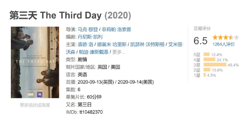 第三天 The Third Day (2020)
